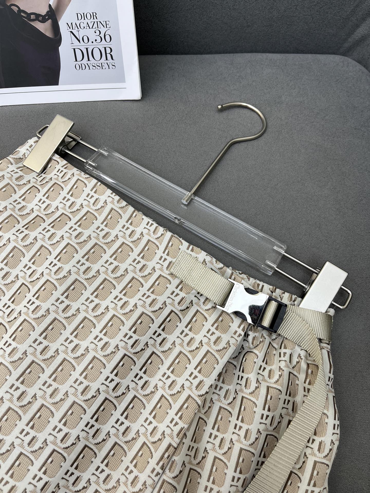 DIOR WRAP-FRONT SHORTS 228595