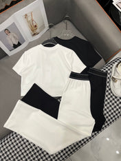 T SHIRT AND WIDE LEG PANTS SET 4 WAY STRETCH FABRIC 266707