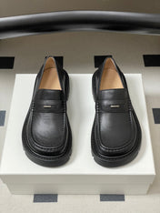 LOEWE 26S LOAFER IN BLACK CALFSKIN