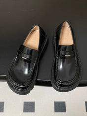 LOEWE 26S LOAFER IN BLACK PATENT CALFSKIN