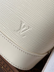 ALMA BB BAG 23 IN BEIGE GRAIN EPI COWHIDE