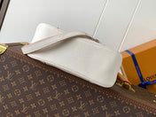 BOULOGNE 29 IN WHITE AND PINK MONOGRAM EMPREINTE CANVAS GOLD HARDWARE