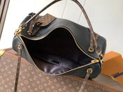LV EXPRESS TRAVEL 45 IN BLACK CALFSKIN