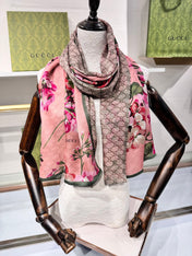 GUCCI 25S SCARF 180 IN SILK 737208