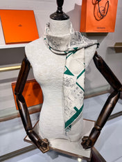 HERMES 25S SCARF 90 IN SILK 706581