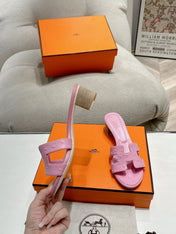 0ASIS SANDAL LIGHT PINK CALFSKIN SPECIAL