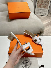 0ASIS SANDAL WHITE MIX BROWN CALFSKIN CLASSIC
