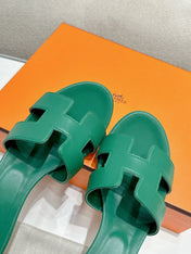 0ASIS SANDAL DARK GREEN CALFSKIN CLASSIC