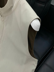 LORO PIANA 26S REVERSIBLE ZIP UP VEST 741