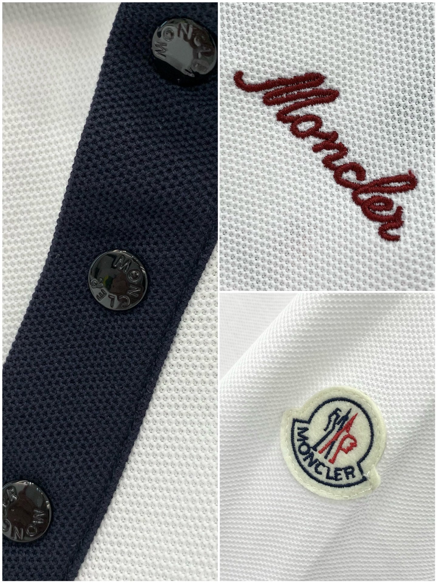 MONCLER 26S SHORT-SLEEVE POLO T-SHIRT 507