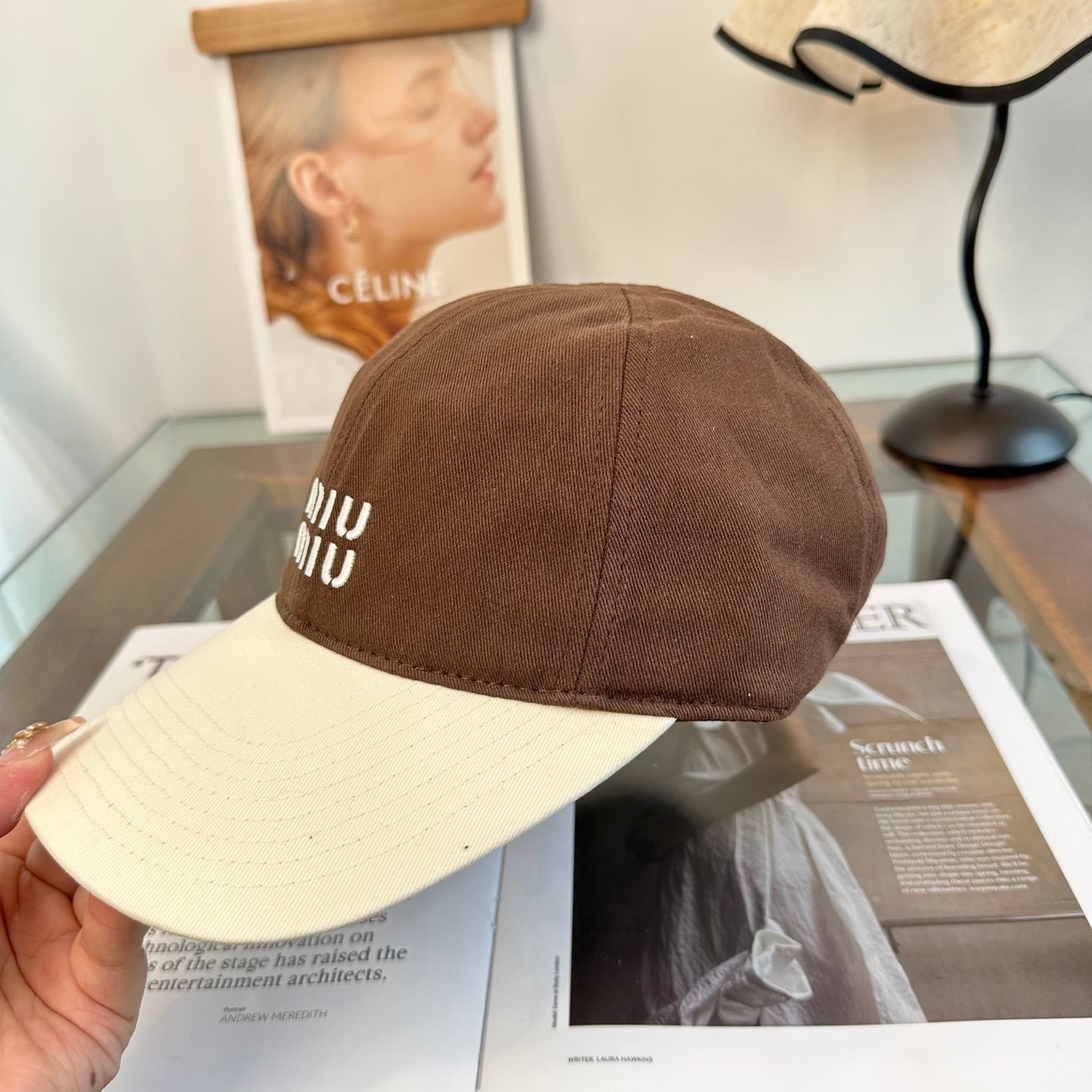MIUMIU BASEBALL CAP STYLE 92