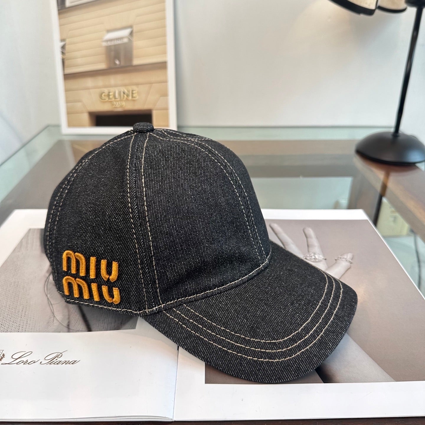 MIUMIU BASEBALL CAP STYLE 28