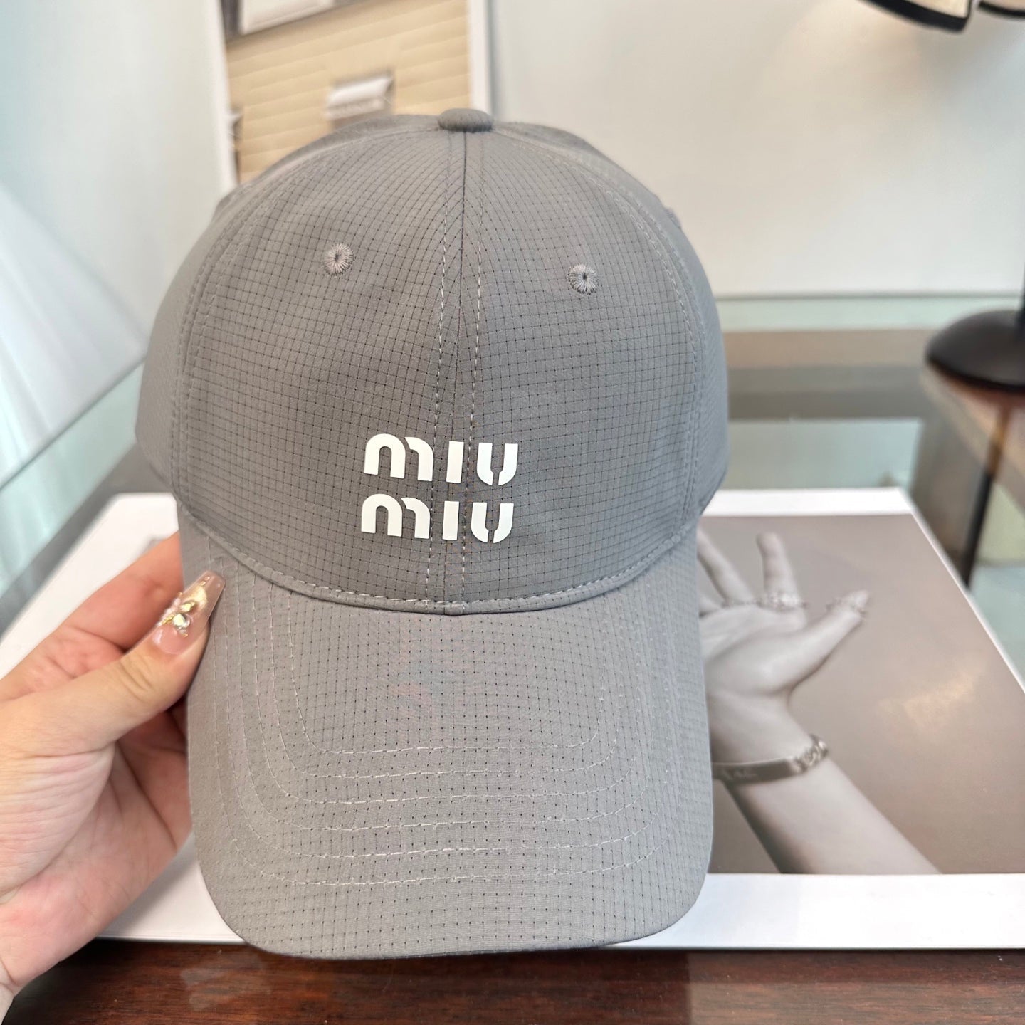 MIUMIU BASEBALL CAP STYLE 24
