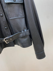 YSL 25S LEATHER JACKET STYLE 164