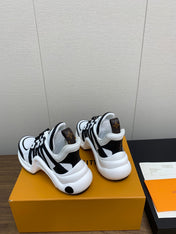 LV ARCHLIGHT SNEAKER BLACK MIX WHITE
