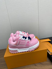 LV TRAINER IN LIGHT PINK CALFSKIN