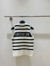 DIOR 25S SLEEVELESS STRIPED VEST STYLE 202