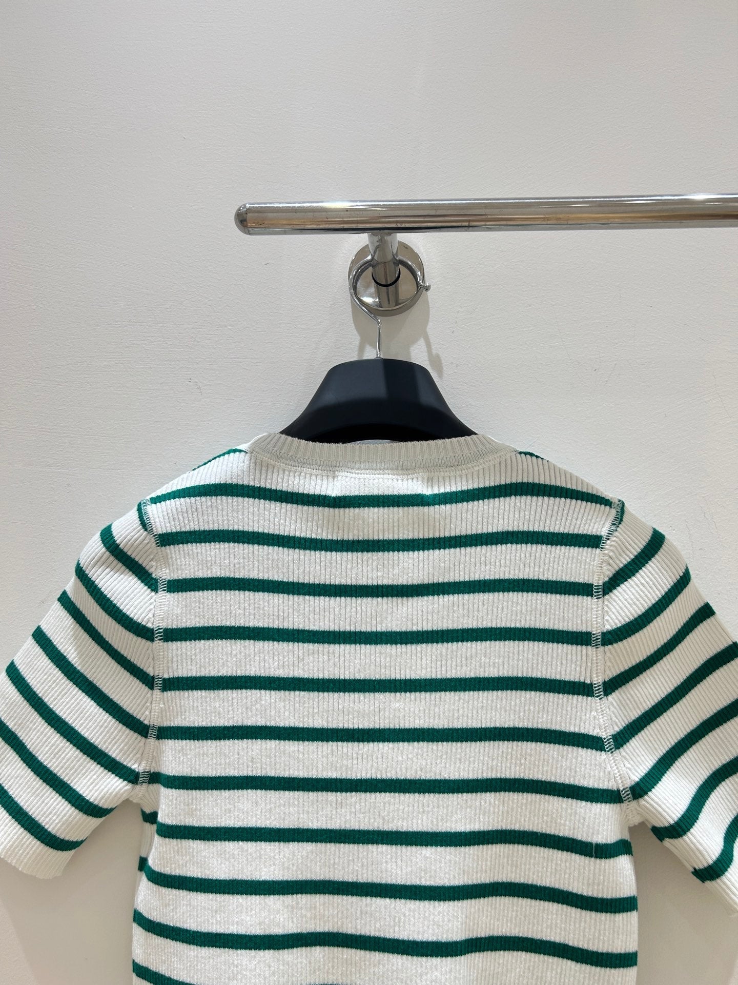 DIOR 25S STRIPED SHORT-SLEEVE T-SHIRT 671