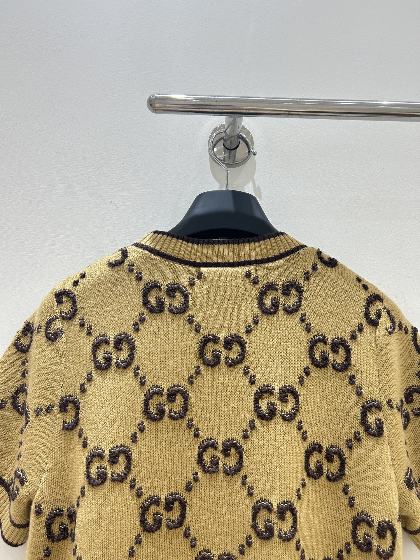 GUCCI 26S SHORT-SLEEVE KNIT TOP 549