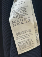 GUCCI 26S SHORT-SLEEVE KNIT POLO DRESS 379