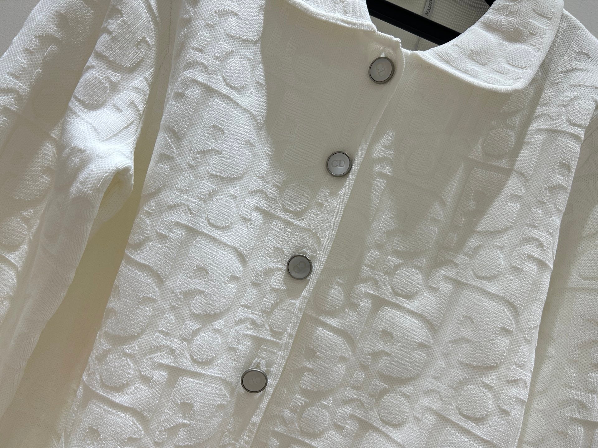 DIOR 26S OBLIQUE JACQUARD KNIT JACKET 1325