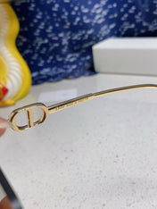MONTAIGNE SUNGLASS 563193 IN GOLD METAL BROWN LENSES