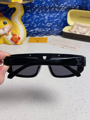 CLASH PILOT SUNGLASSES 567481 IN BLACK ACTETE