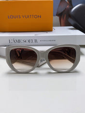 ICON CAT EYE SUNGLASSES 570246 IN GREY ACETATE