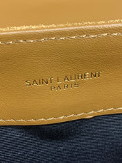 LOULOU SMALL 25 IN PEANUT BROWN SUEDE COPPER HARDWARE