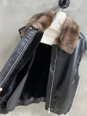 YSL 25S LEATHER VEST STYLE 144