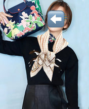 LV SCARF 90 CM IN SILK 719908