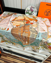 HERMES 25S SCARF 90 IN SILK 730533