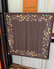 LV SCARF 90 CM IN SILK 730542