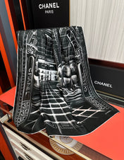 CHANEL 26S SCARF 90 IN SILK 309999