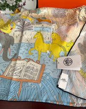 HERMES 26S SCARF 90 IN SILK 304199