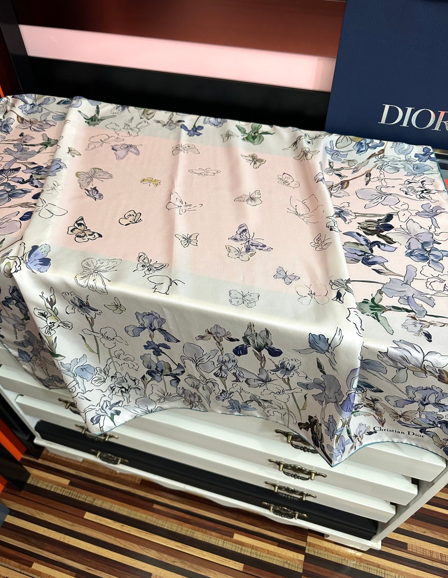 DIOR 26S SCARF 90CM IN SILK 304667