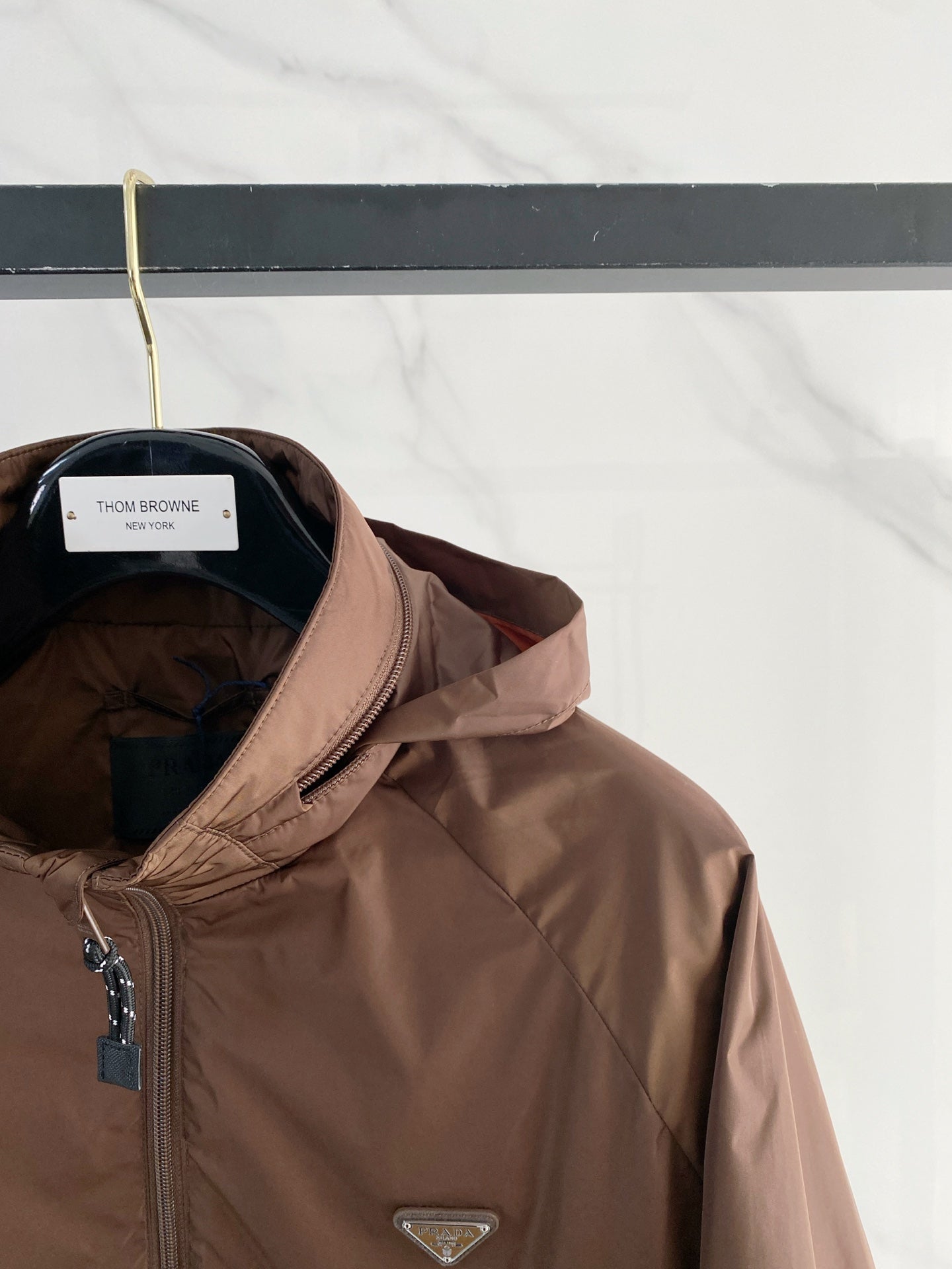PRADA 26S HOODED JACKET 787