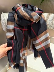 SCARF 200 CM IN COLORFUL CASHMERE 408861