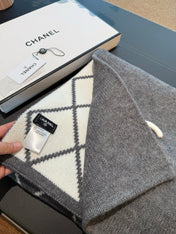 CHANEL 25S SCARF 180 CM IN WOOL CASHMERE 943029