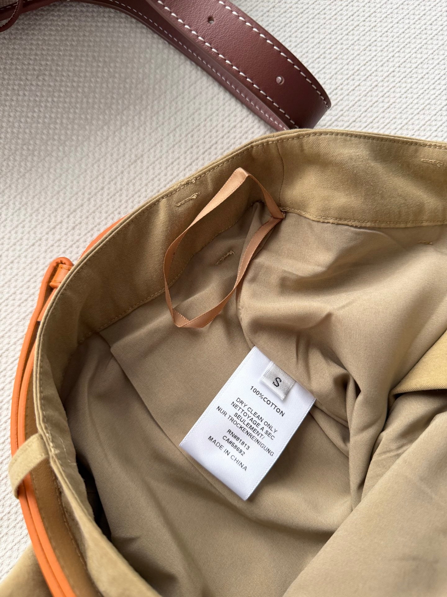 HERMES 26S WIDE LEG CROPPED PANTS 556
