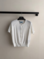 PRADA 26S SHORT-SLEEVED SWEATER STYLE 875