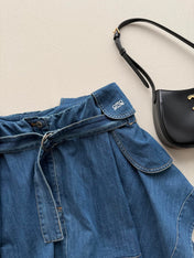 LOEWE 26S DENIM SKIRT 418