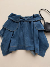 LOEWE 26S DENIM SKIRT 418