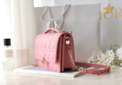 MINI 24 TOP-HANDLE LIGHT PINK LAMBSKIN