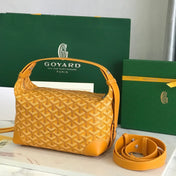 GOYA 26S BOEING 25MM IN HONEY YELLOW GOYARDINE CANVAS AND CALFSKIN