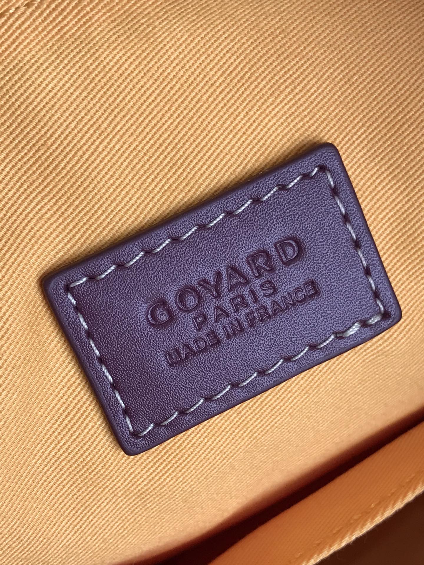 GOYA 26S BOEING 25MM IN BURGUNDY RED GOYARDINE CANVAS AND CALFSKIN