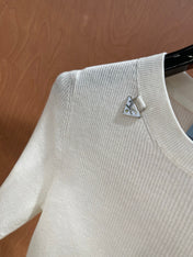 PRADA 26S SHORT-SLEEVED SWEATER STYLE 849
