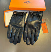 GLOVES IN BLACK LAMBSKIN 456344