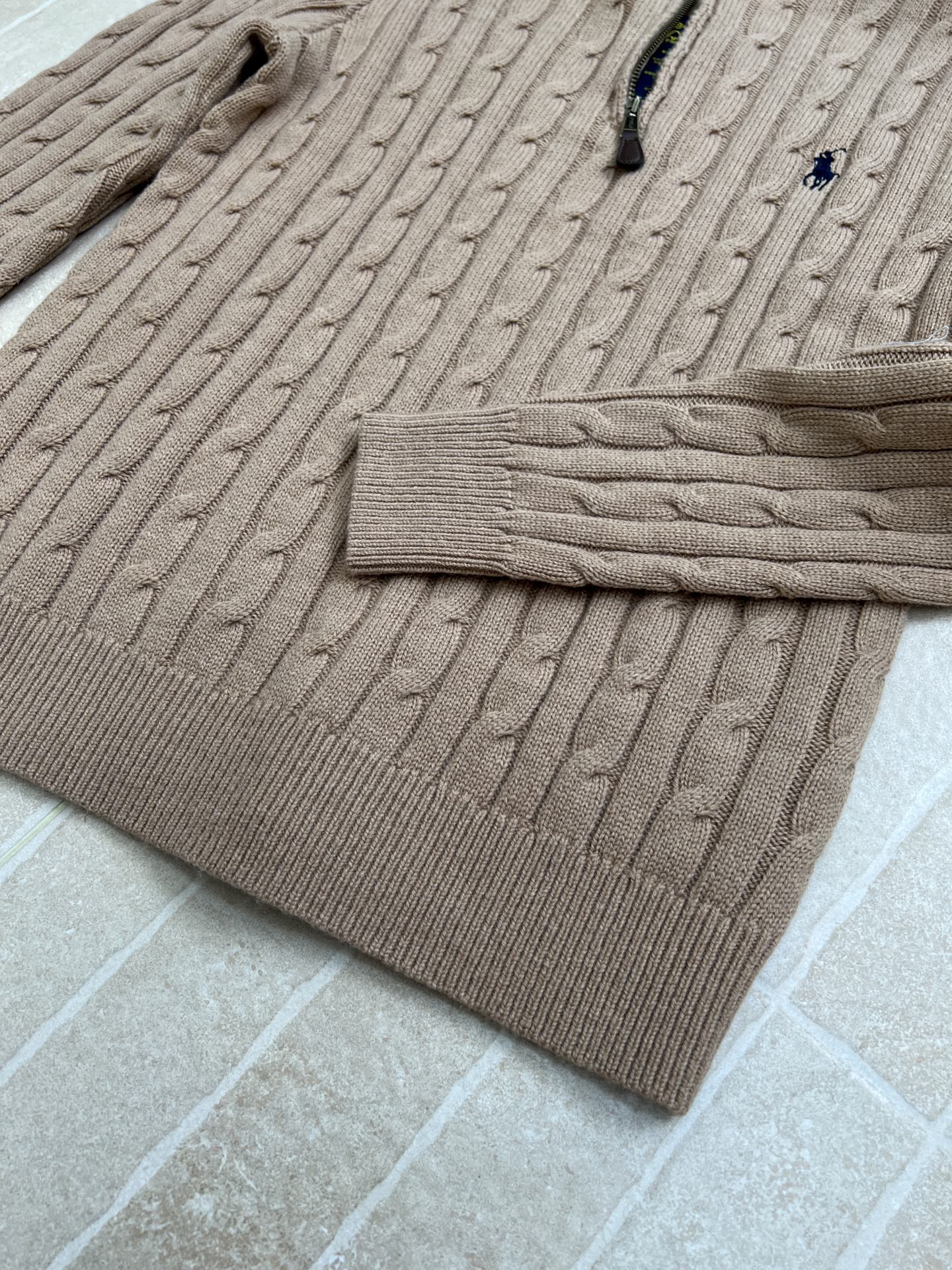 RALPH LAUREN 25S HALF-ZIP SWEATER 240