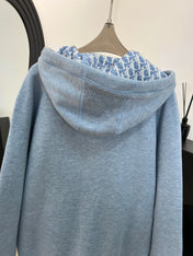 DIOR 25S HOODED ZIP-UP CARDIGAN 684